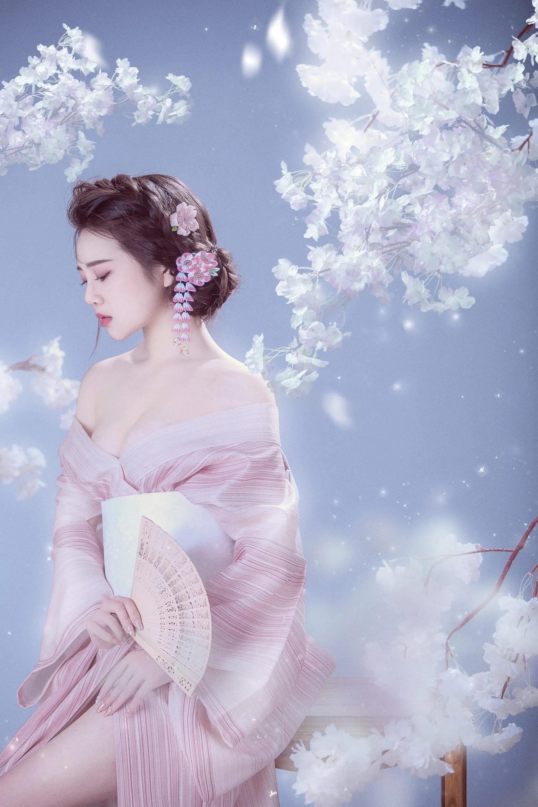 [YITUYU艺图语]2022.01.15  解花语 甜宝 [22P]插图3
